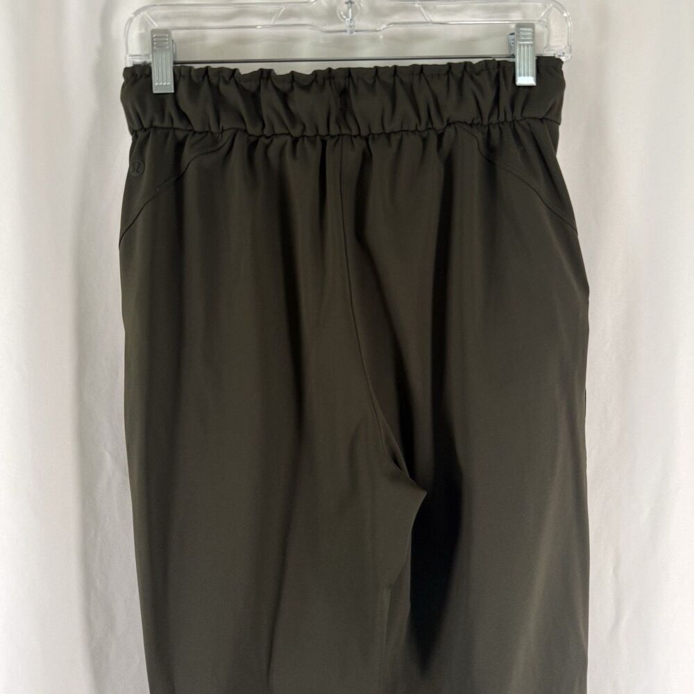 Lululemon Joggers Women's 6 Green Drawstring Pull On Pockets 29" Inseam - Picture 7 of 9